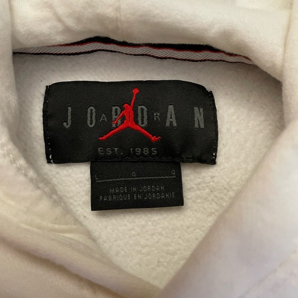 White Jordan hoodie - Picture 3 of 4